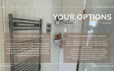 Why We Offer Two Bathroom Survey Options (and How It Benefits You)