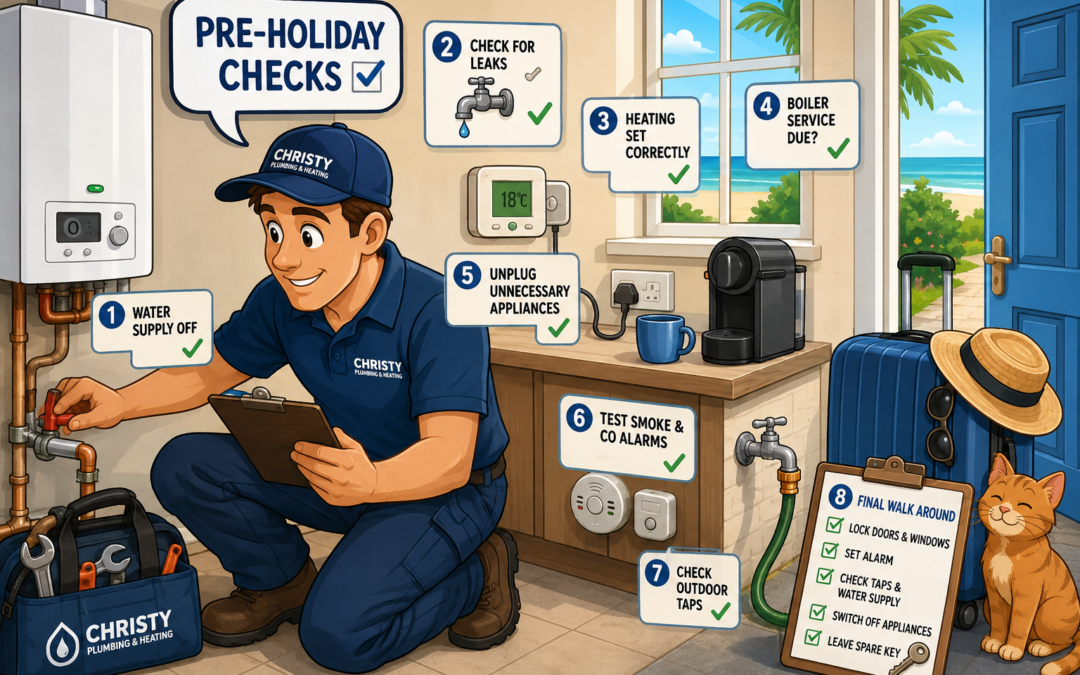8 Plumbing & Heating Checks Before You Go on Holiday